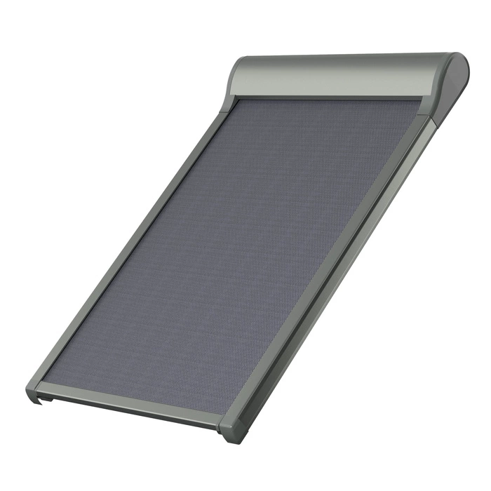 Markiza zewnętrzna do okna dachowego Fakro AMZ EL.230 089 RAL 9005 55x118 elektryczna