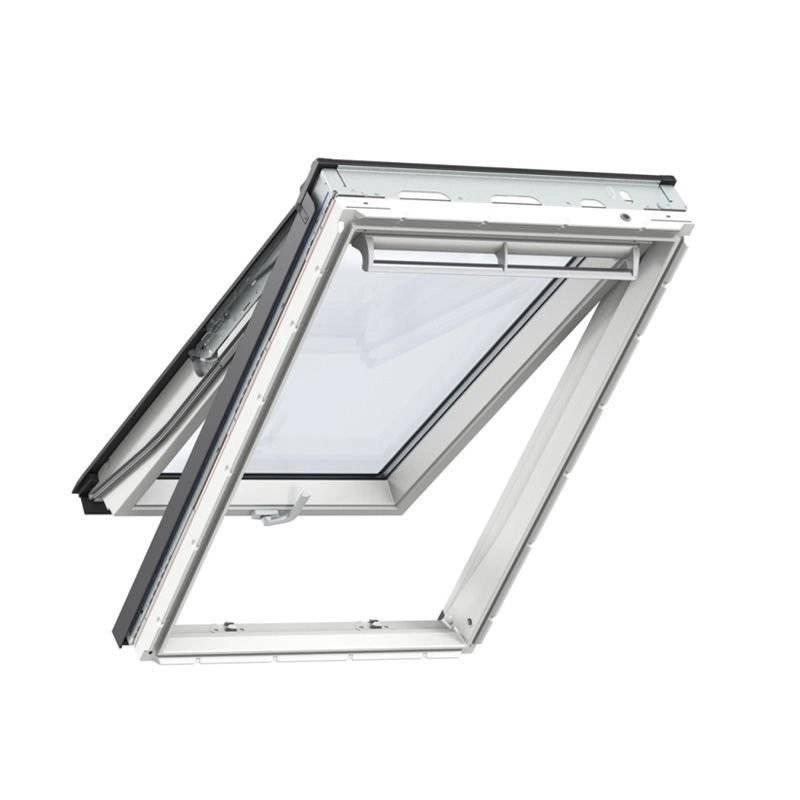 Okno dachowe VELUX GPU CK04 0070 55x98 2-szybowe drewniano-poliuretanowe - wyprzedaż