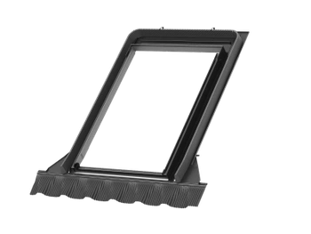 Kołnierz do okna dachowego Velux EDW UK04 0000 RAL 7043 134x98 do pokryć wysokoprofilowanych