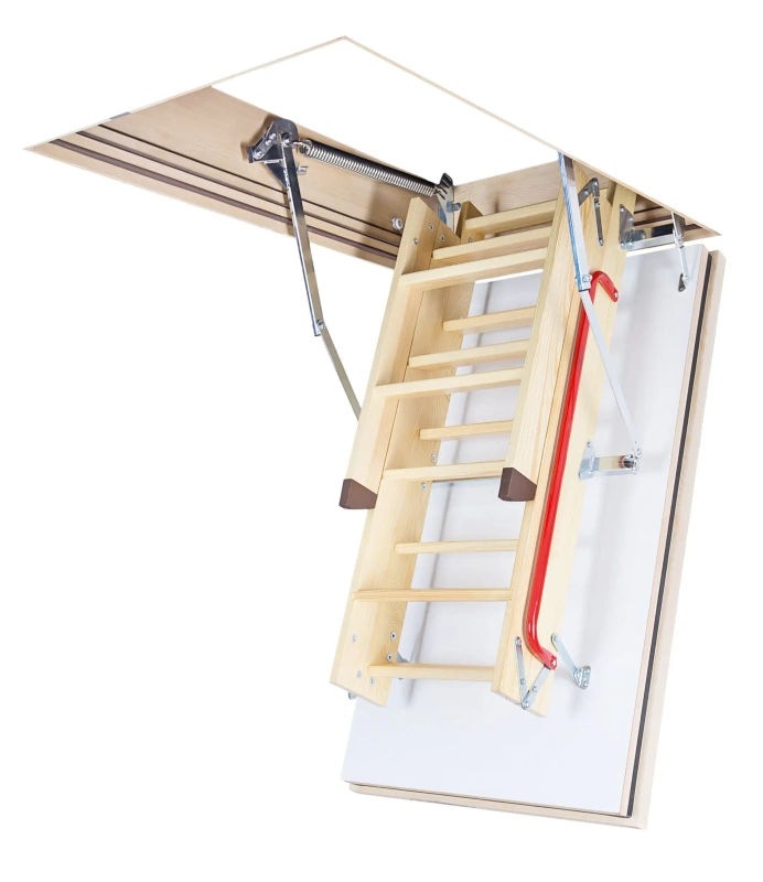 Schody strychowe Fakro LWF 60 70x120/280 drewniane ognioodporne