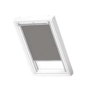 Roleta wewnętrzna do okna dachowego VELUX DKL U04 0705S 134x98 zaciemniająca manualna