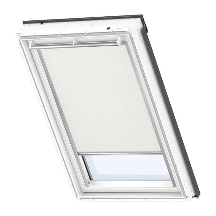 Roleta wewnętrzna do okna dachowego VELUX DSL FK08 0705S 66x140 zaciemniająca solarna