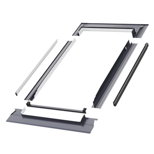 Kołnierz do okna dachowego Fakro ESV-AX00 RAL 7016 114x118 do pokryć płaskich