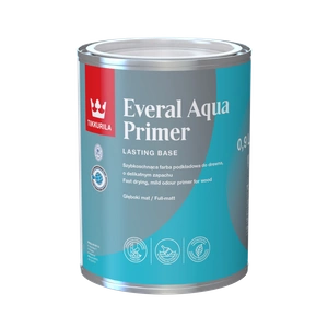 Farba podkładowa do drewna akrylowa TIKKURILA Everal Aqua Primer 0,9l