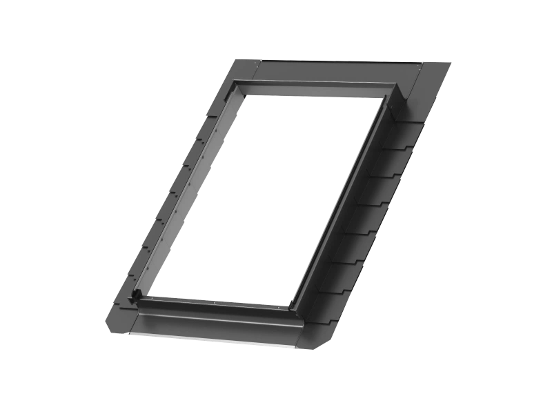 Kołnierz do okna dachowego Velux EL MK08 0000 RAL 7043 78x140 do wymiany okien