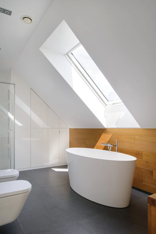 Okno dachowe Fakro PTP U4 RAL 7022 55x78 3-szybowe PVC