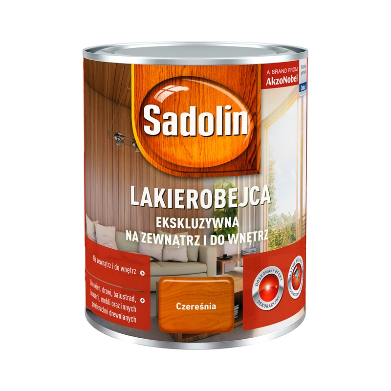 Lakierobejca do drewna SADOLIN Ekskluzywna Czereśnia 0,75l