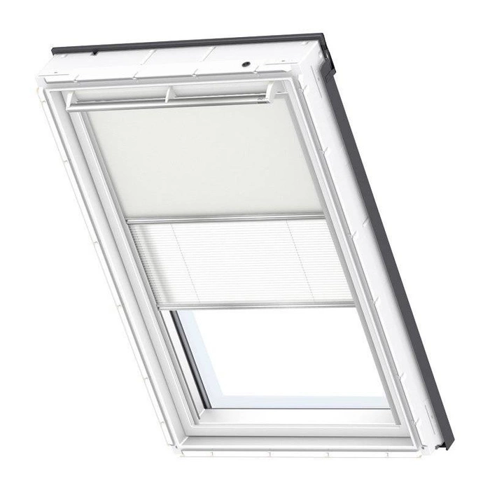 Roleta wewnętrzna do okna dachowego VELUX DFD MK04 0705S 78x98 zaciemniająco-plisowana - wyprzedaż