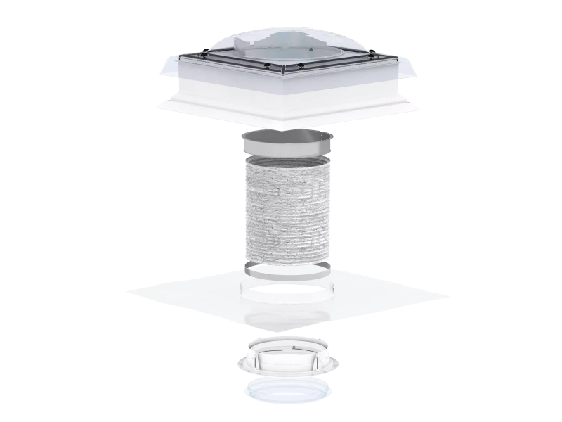 Świetlik tunelowy Velux TCF 0K14 0010 35 elastyczny