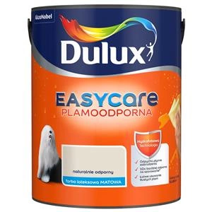 Farba do ścian i sufitów lateksowa Dulux EasyCare Naturalnie odporny mat 5L