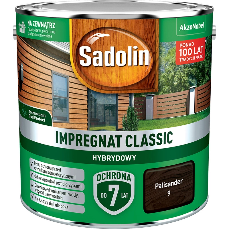 Impregnat do drewna SADOLIN Classic hybrydowy Palisander 2,5l