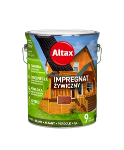 Impregnat do drewna ALTAX żywiczny mahoń mat 4,5l