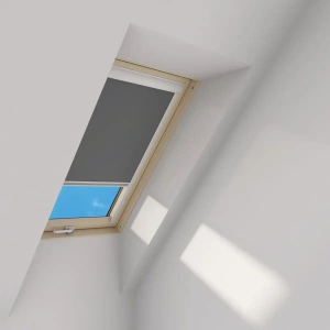 Roleta wewnętrzna do okna dachowego Fakro ARP/216 55x78 rozpraszająca manualna