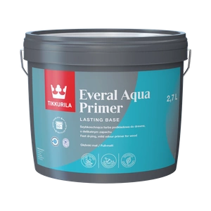 Farba podkładowa do drewna akrylowa TIKKURILA Everal Aqua Primer 2,7l