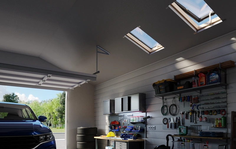 Wyłaz dachowy ROOFLITE+ Fenstro K300 65x65