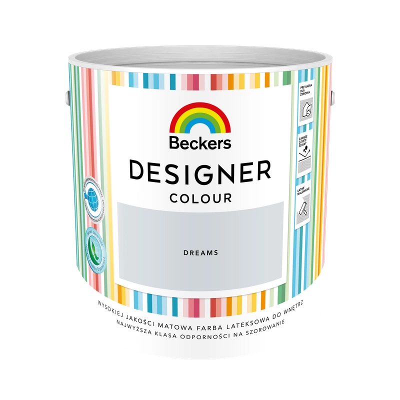 Farba do ścian i sufitów lateksowa BECKERS Designer Colour Dreams mat 2,5l