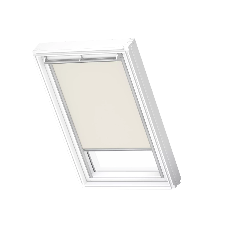 Roleta wewnętrzna do okna dachowego VELUX DKL M06 1085S 78x118 zaciemniająca manualna - wyprzedaż