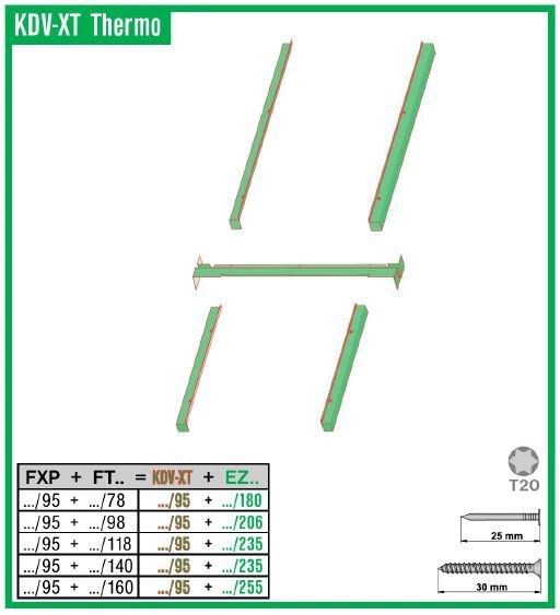 Kołnierz do okna dachowego Fakro KDV-XT RAL 7022 78x78/95 kombi pionowe do pokryć falistych