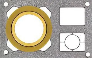 Komin ceramiczno-stalowy HOCH Duo z pojedynczą wentylacją fi 80+fi 200 10mb