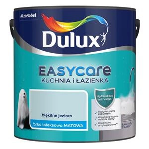 Farba do kuchni i łazienki lateksowa Dulux EasyCare Kuchnia i Łazienka Błękitne jezioro mat 2,5L