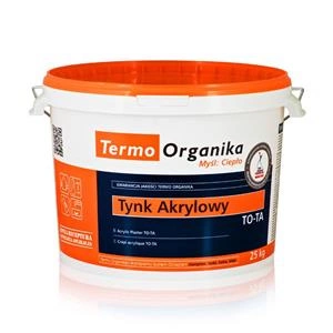 Tynk akrylowy TERMO ORGANIKA TO-TA biały 25kg