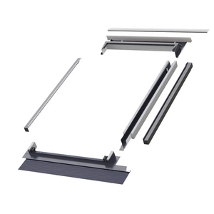 Kołnierz do okna dachowego Fakro EZV-AT AX02 RAL 7016 94x98 kombi moduł środkowy do pokryć falistych