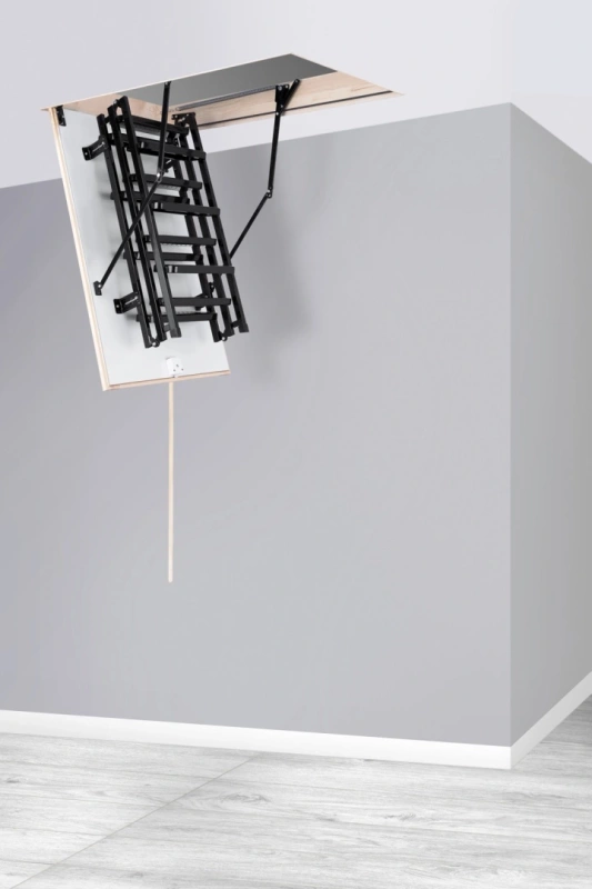 Schody strychowe OMAN SOLID TERMO 110x55 H280