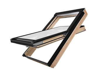 Okno dachowe FAKRO GreenView FTP-V U41 BPMX RAL 9005 94x160 3-szybowe