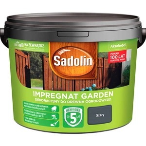Impregnat do drewna SADOLIN GARDEN Szary 9l