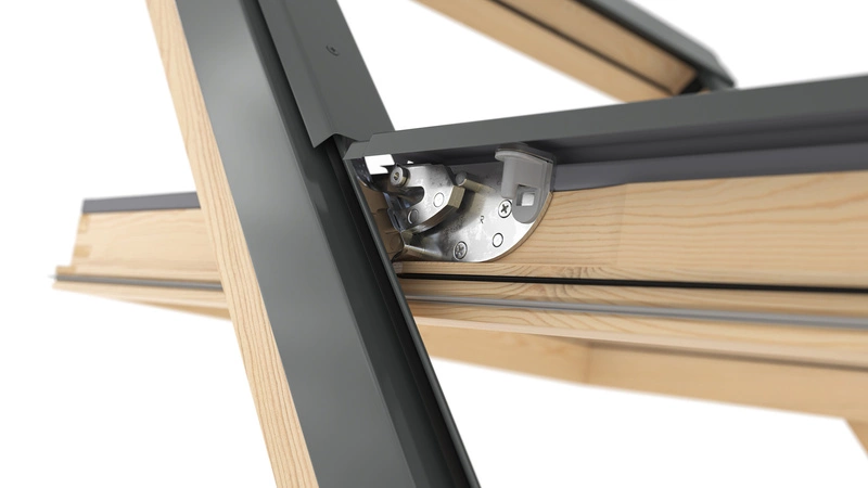 Zestaw okno dachowe MAGNETIC NEO + kołnierz + roleta solarna 78x140