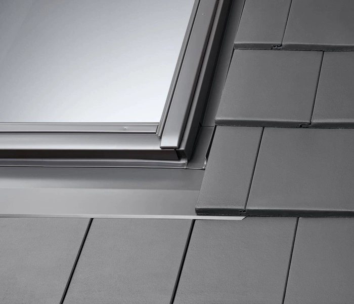 Kołnierz z BDX do okna dachowego VELUX EDT FK06 2000 66x118 do dachówki płaskiej