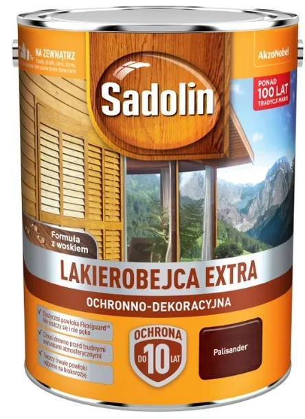 Lakierobejca do drewna SADOLIN EXTRA Palisander 5l