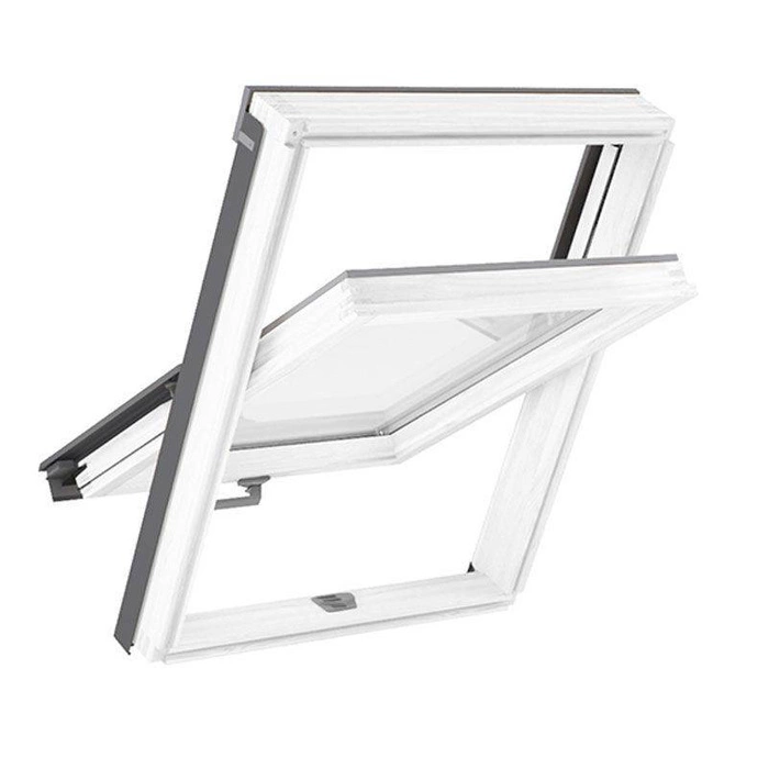 Okno dachowe ROOFLITE+ Solid PVC APY M8A B900 78x140 + kołnierz TFX zestaw