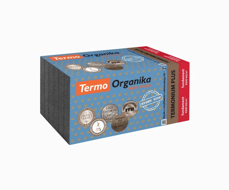Styropian fundamentowy TERMO ORGANIKA Termonium Plus Hydro Stop EPS 150 031 gr. 12 cm