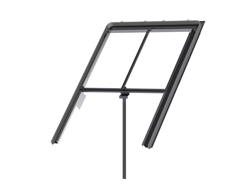 Kołnierz do okna dachowego kolankowego Velux EFW MK10 0022E RAL 7043 78x160 kombi