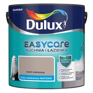 Farba do kuchni i łazienki lateksowa Dulux EasyCare Kuchnia i Łazienka Krem kakaowy mat 2,5L