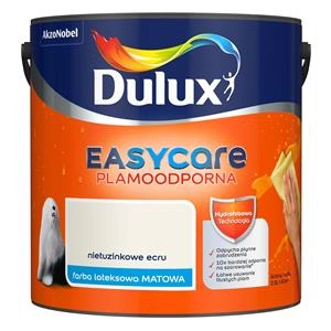 Farba do ścian i sufitów lateksowa Dulux EasyCare Nietuzinkowe ecru mat 2,5L