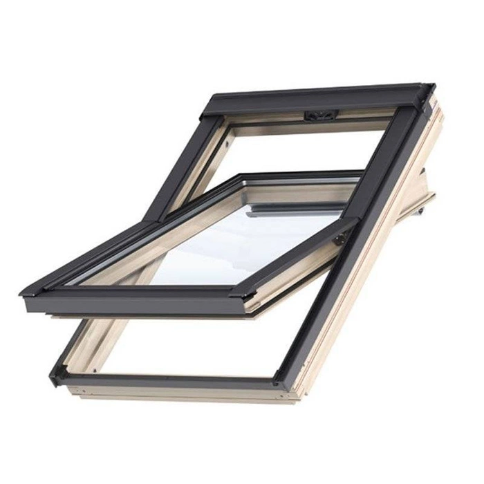 Okno dachowe VELUX GZL MK04 1051 78x98 2-szybowe drewniane - wyprzedaż