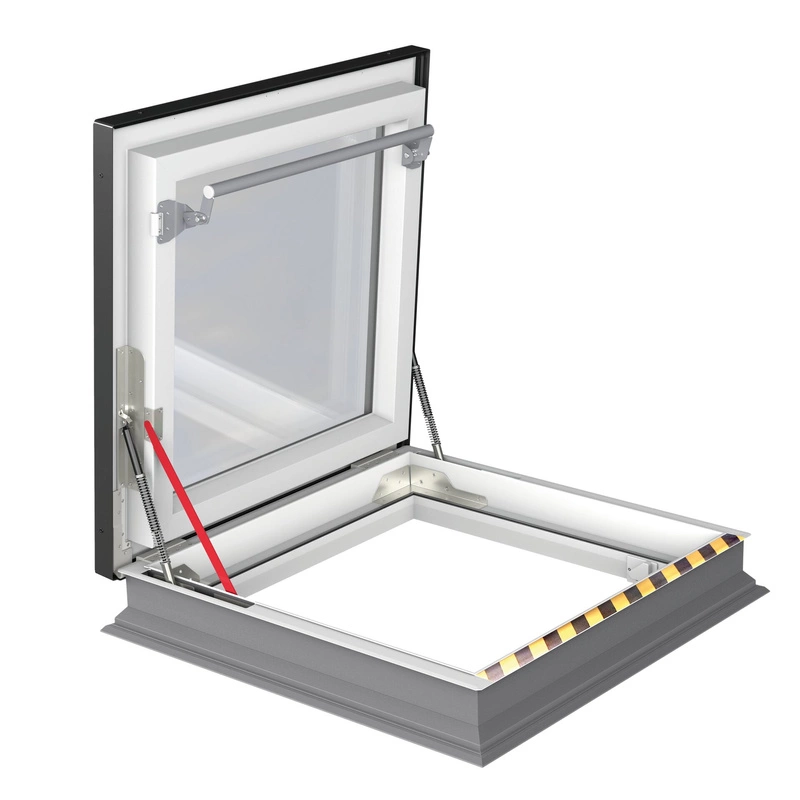 Okno do dachu płaskiego Fakro DRG P2 100x100 2-szybowe