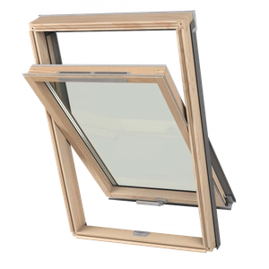 Okno dachowe DAKEA KEV P8A B1800 drewniane 3-szybowe 94x140