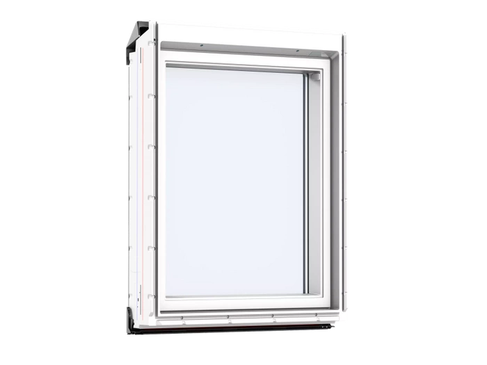 Okno dachowe kolankowe Velux VIU SK35 0068 114x95 3-szybowe drewniano-poliuretanowe