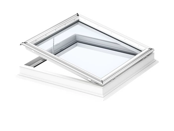 Okno do dachu płaskiego Velux CVP 150150 0573 150x150 2-szybowe otwierane elektryczne