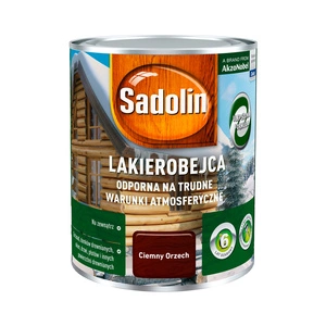 Lakierobejca do drewna SADOLIN Odporna na trudne warunki Ciemny Orzech 0,75l