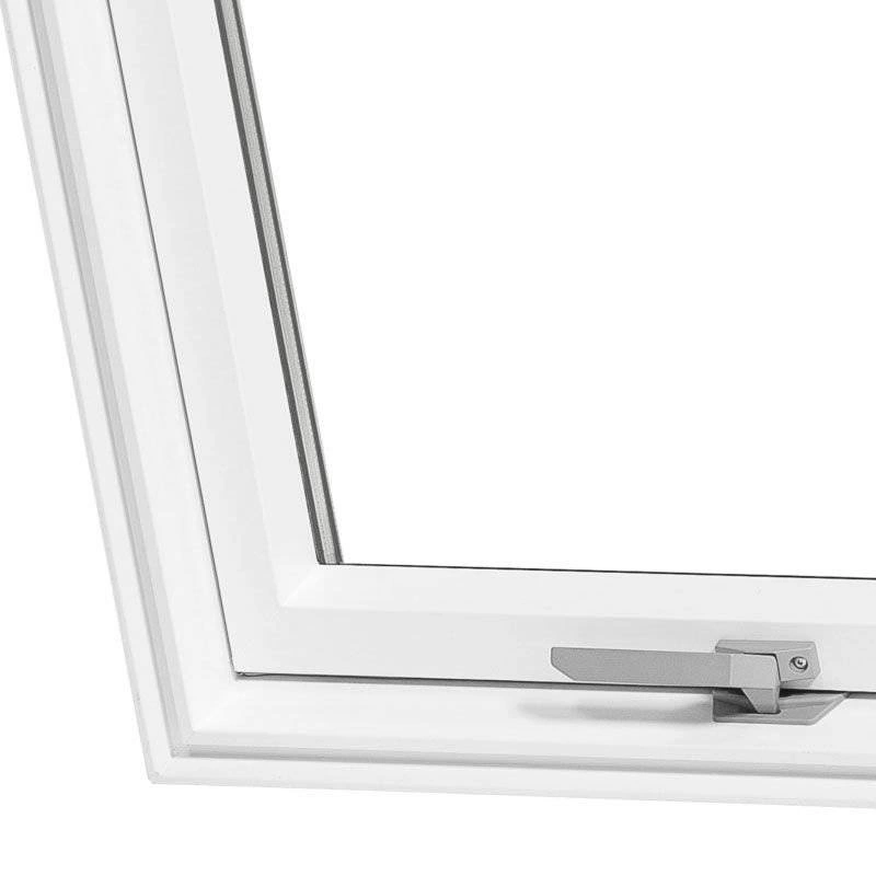 Zestaw okno dachowe MAGNETIC NEO APY M8A B1500 + kołnierz LSX płaski 3-szybowe RAL 7043 78x140