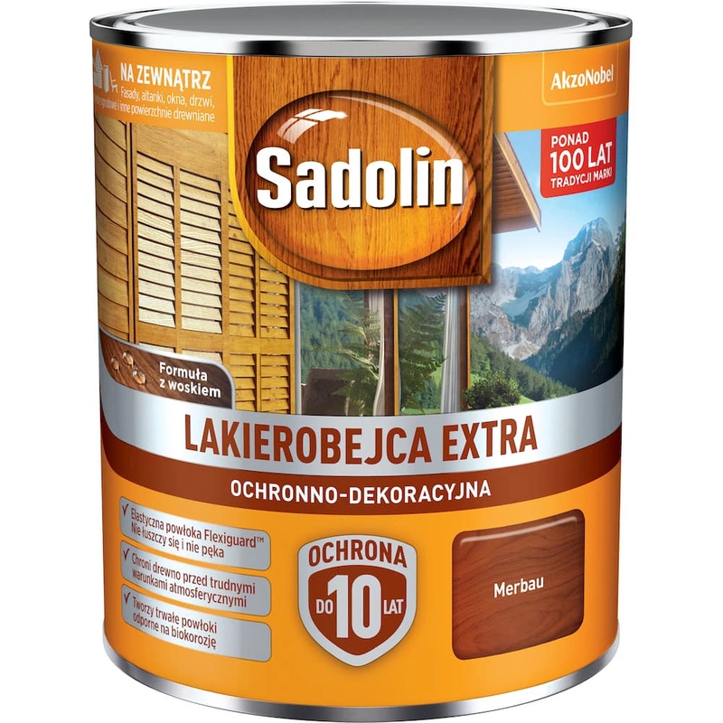 Lakierobejca do drewna SADOLIN EXTRA Merbau 0,75l