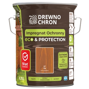 Impregnat do drewna DREWNOCHRON IMPREGNAT OCHRONNY ECO&PROTECTION tik 4,5l