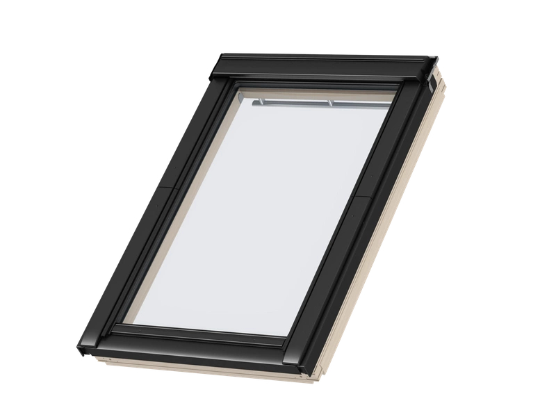 Okno dachowe Velux GLL FK06 1561B 66x118 3-szybowe drewniane czarne