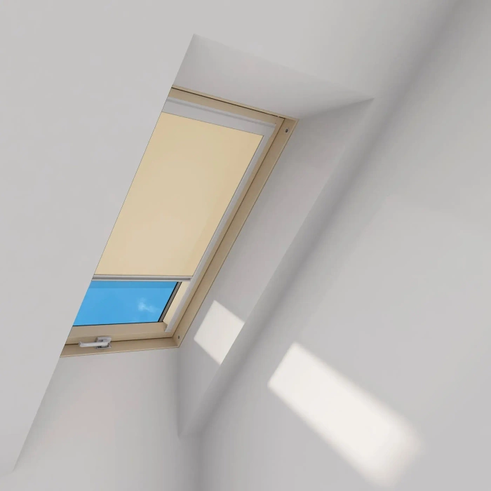 Roleta wewnętrzna do okna dachowego Fakro ARP Z-W/002 94x118 rozpraszająca elektryczna