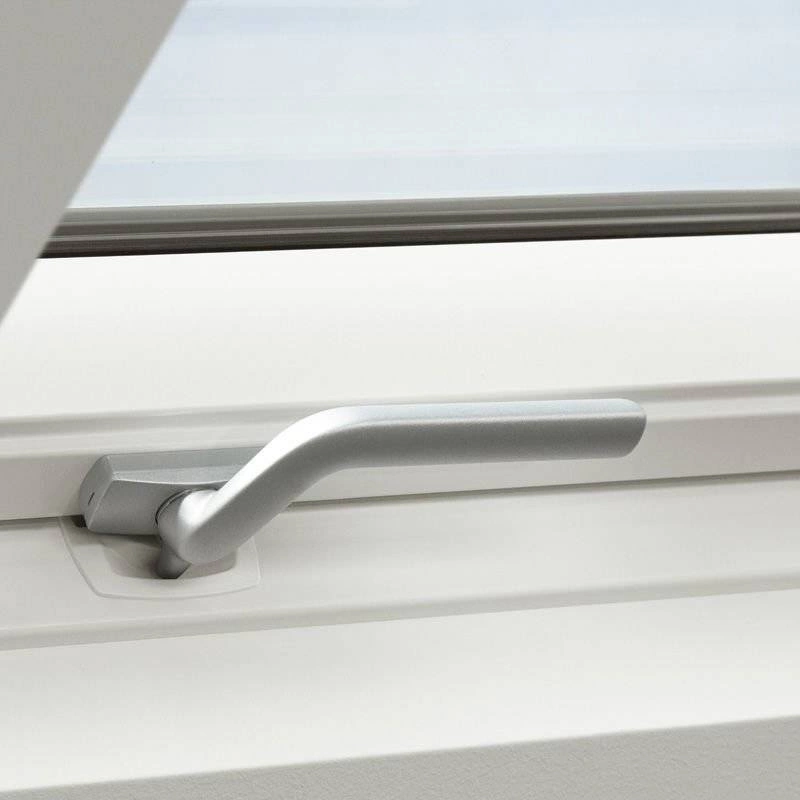 Okno dachowe Velux GLU MK06 0051B RAL 7043 78x118 2-szybowe drewniano-poliuretanowe