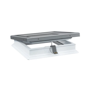 Okno do dachu płaskiego Rooflite+ FRE B600 100x150 3-szybowe elektryczne